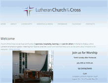 Tablet Screenshot of lutheranvictoria.ca